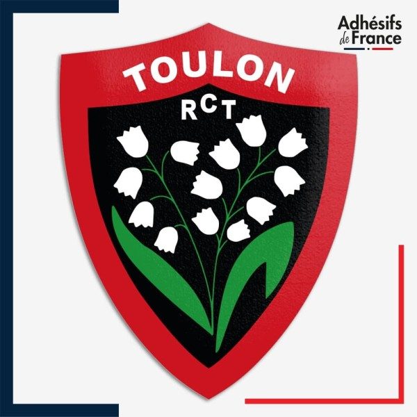Sticker logo rugby - Club Toulon - RCT - Toulon Rugby Club