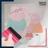 stickers sous film transfert Peppa Pig - Famille Peppa Pig