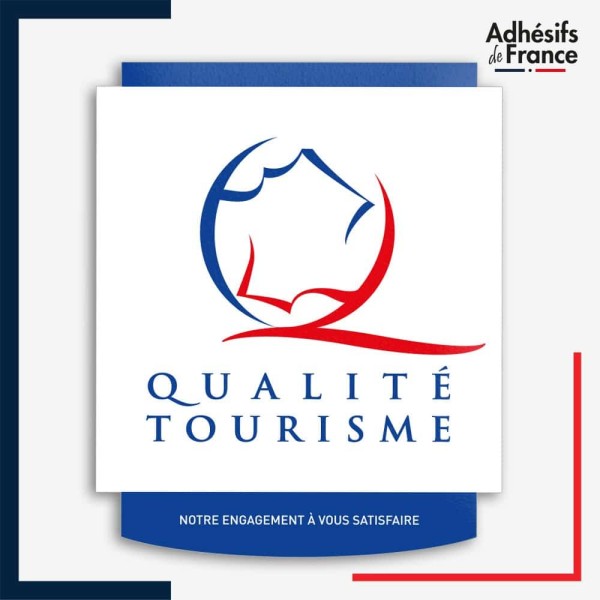 adhésif logo Label qualité tourisme