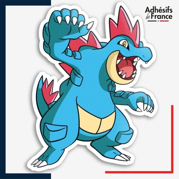 Sticker Pokémon Aligatueur