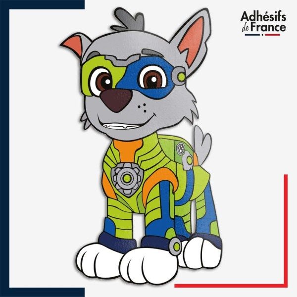 Sticker La Pat' Patrouille - Rocky Mighty Pups